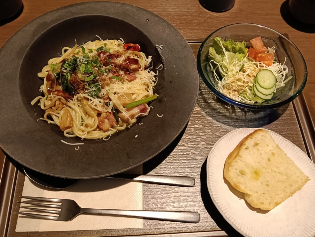 碧南市にある和食屋「たか瀬」でパスタランチしました (2025.12)